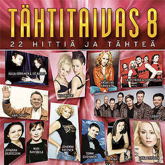 Tähtitaivas 8 :   22 Hittiä ja Tähteä  -  CD