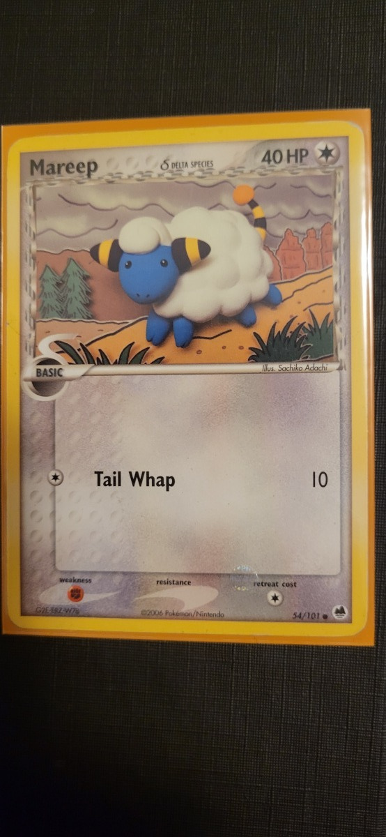 Mareep Delta Species (DF 54) EX Dragon Frontiers TCG card