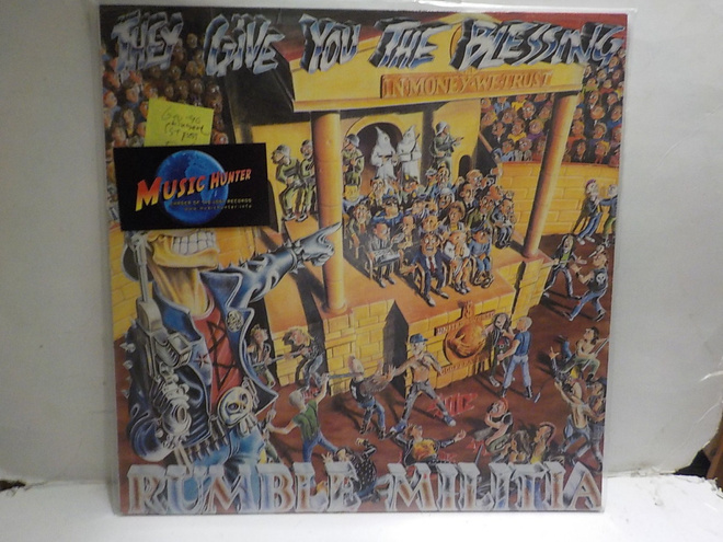 RUMBLE MILITIA - THEY GIVE YOU THE BLESSING EX+/EX+ LP