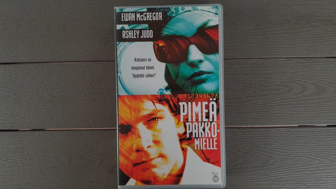 VHS: Pimeä Pakkomielle (Ewan McGregor, Ashley Judd 1998)