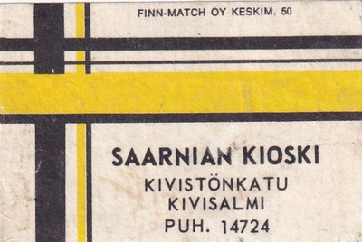 Kivisalmi, Saarnian Kioski     b584