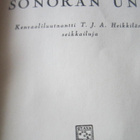 Penttilä: Sonoran uni, - pikkukuva 1