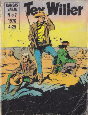 Tex Willer 7/1976 Aavikon haamut 2/3