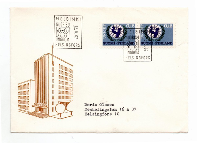 Helsinki: Nuoriso (erikoisleima 12.5.1967)