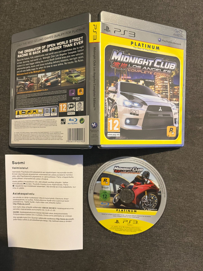 Midnight CLub - Los Angeles (Complete Edition) PS3