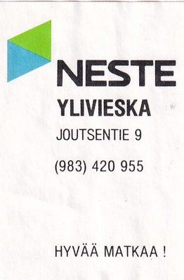 Ylivieska,  NESTE    s14/2