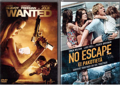 2 KPL DVD ELOKUVIA