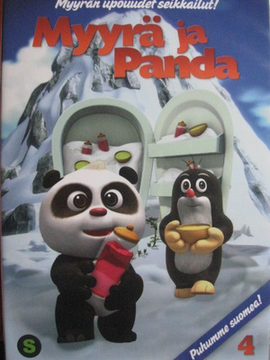 MYYRÄ JA PANDA 4 DVD