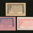 Itävalta Notgeld 10, 20, 50 Heller, Vichtenstein 1920 - pikkukuva 2