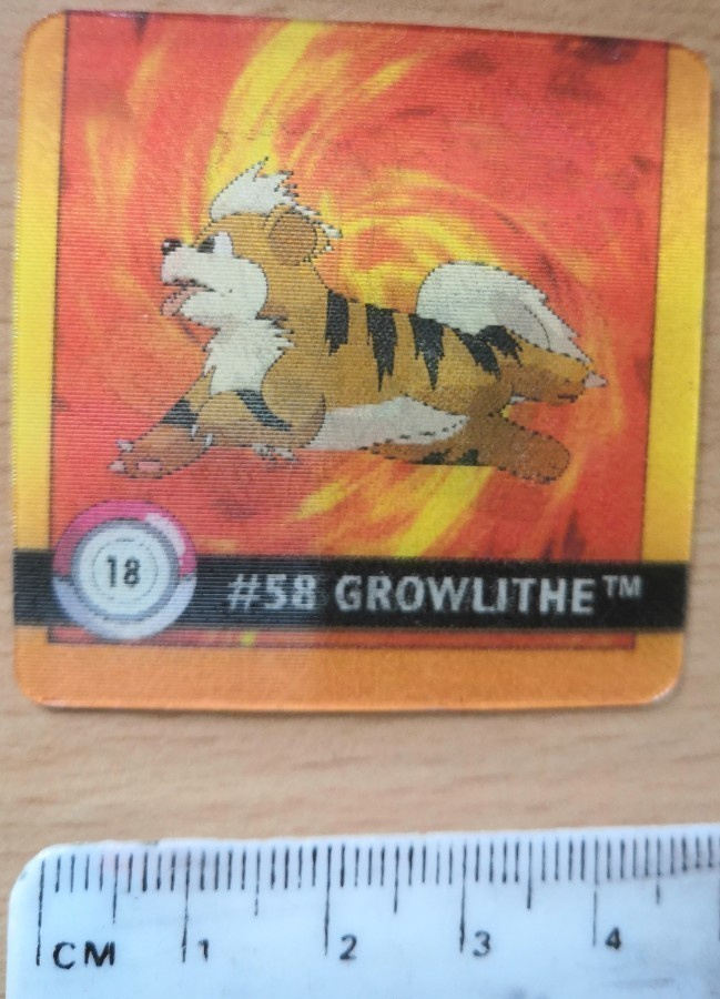 Pokemon Flipz Growlithe/Arcanine Premiere Edition!