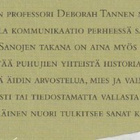 Deborah Tannen: Mä sanon vaan - pikkukuva 4