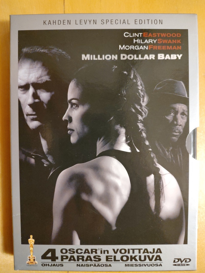 Million Dollar Baby - kahden levyn special edition DVD slip