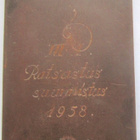 VANHA Mitali Plaketti Hämeen Ratsurykmentti 1958 - pikkukuva 2
