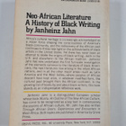 Janheinz Jahn : Neo-African literature : a history of Bla... - pikkukuva 2