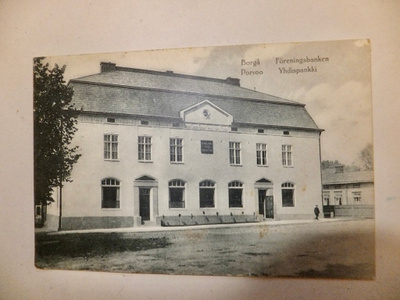 VANHA Postikortti Porvoo kulk 1928