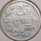 Luxemburg. 25 centimes 1954. - pikkukuva 2