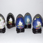 MINIATYYRI CLOISONNE KORISTEMUNa x 7 kpl. - pikkukuva 2