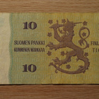 10 markka seteli 1980 Suomi, Paasikivi - pikkukuva 2