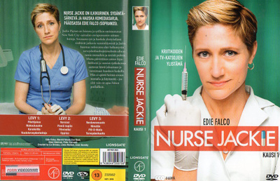 nurse jackie 1. kausi (16 125) k -FI- DVD suomik. (3) 2009