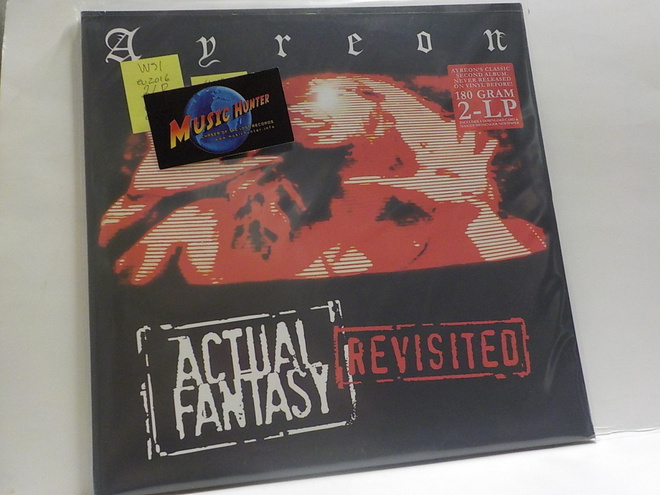AYREON - ACTUAL FANTASY REVISITED EU 2016 PRESS UUSI 2 LP