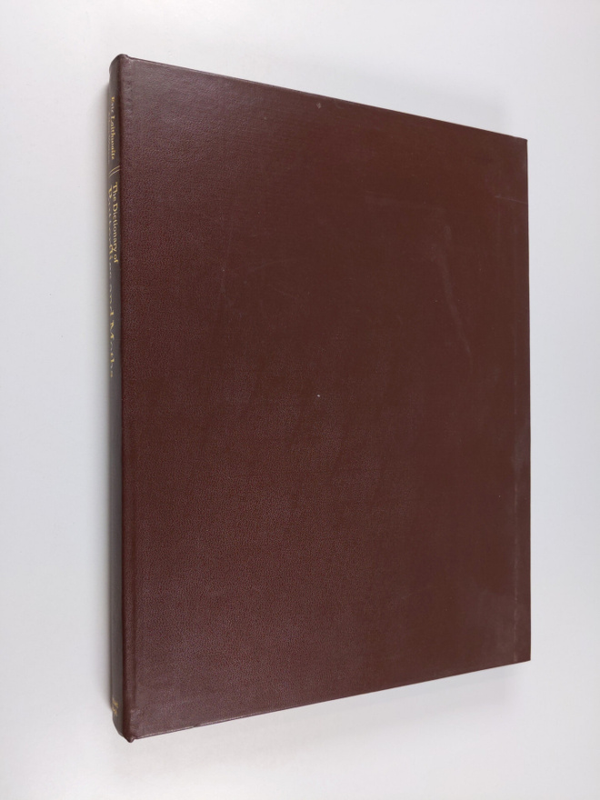 Allan Watson ym. : The dictionary of butterflies and moth...