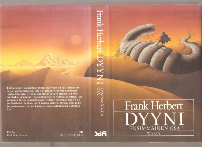 Herbert, Frank: Dyyni 1 -3, WSOY 1982 - 83, skp., K3 +