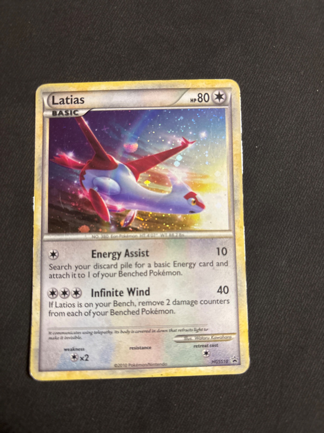 Latias HGSS10 Promo