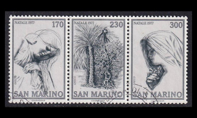 San Marino 1150-2ds o Joulu (1977)