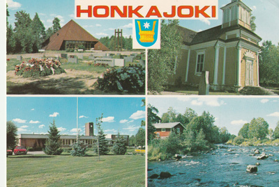 KIRKKOKORTTI - HONKAJOEN KIRKKO
