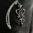 Alchemy Gothic Midnight Ear Chain Earring, yksittäinen korva - pikkukuva 1