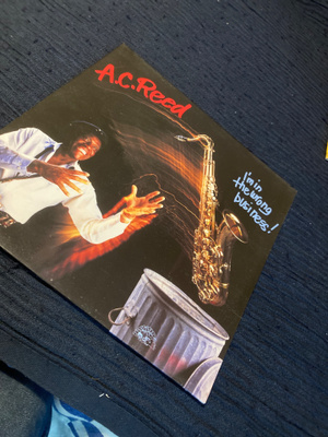 A.C. Reed Im in The wrong business! Lp 1987 Nm Sonet
