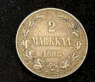 2 markkaa 1908