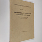 Leo Harmaja : Kansantaloudellinen yhdistys 1884-1934 - pikkukuva 1