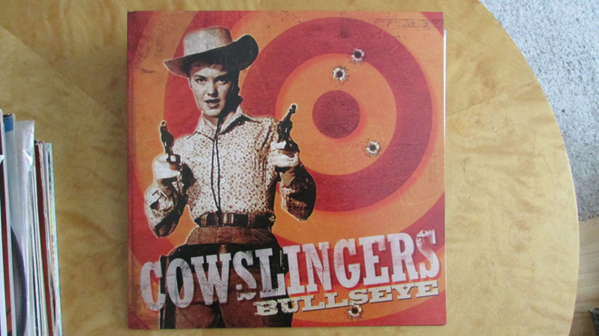 The Cowslingers  : Bullseye (punkabilly, 2005, kuin uusi LP)