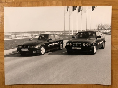 Lehdistökuva BMW E34 5-sarja & E36 3-sarja Compact, 1995
