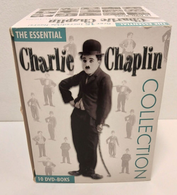 Charlie Chaplin Collection 10xDVD 54 elokuvaa SuomiTXT