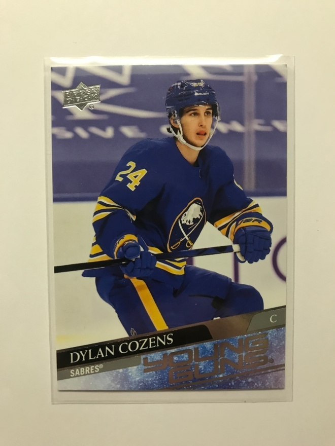 2020-21 Upper Deck Series Young Guns Dylan Cozens #495