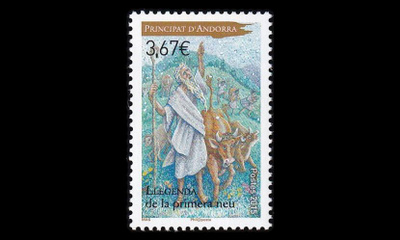 Andorra Fr 785 ** Myytit ja legendat (2015)