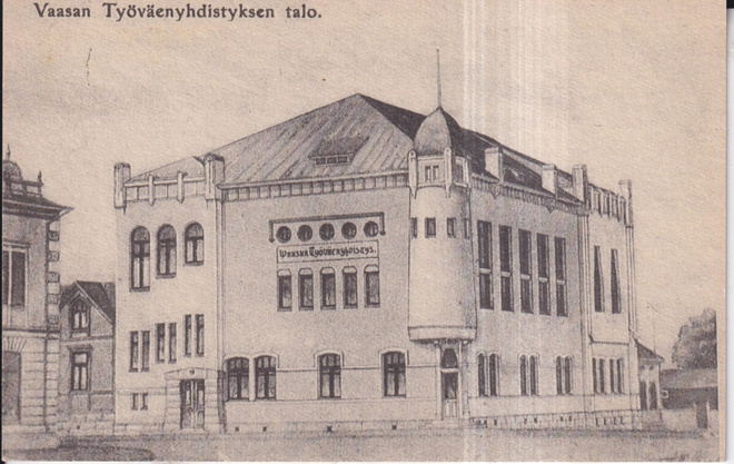 Vaasa. Työväenyhdistyksen talo, e221