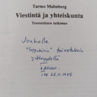 Tarmo Malmberg : Viestintä ja yhteiskunta : teoreettinen ... - pikkukuva 2