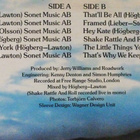 JERRY WILLIAMS LP: SONET - pikkukuva 2