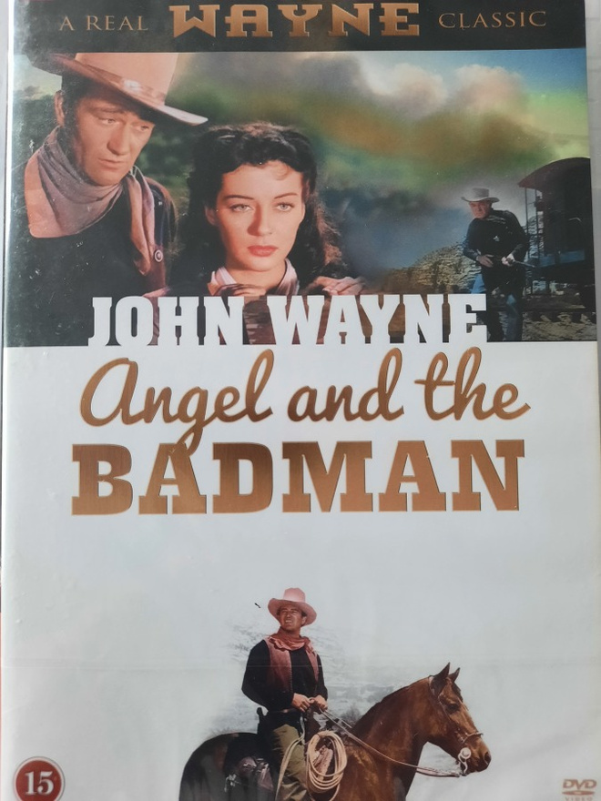 Angel and the badman - John Wayne DVD UUSI