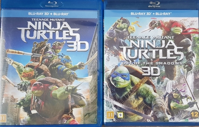 Teenage Mutant Ninja Turtles 2KPL (Blu-ray 3D + Blu-ray)