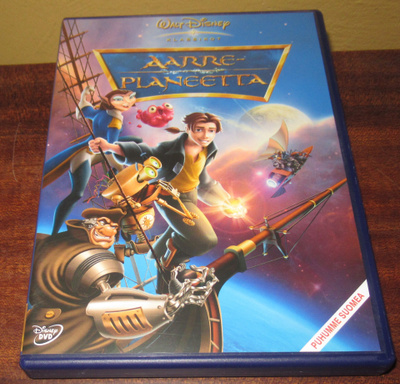 Aarreplaneetta piirretty elokuva dvd