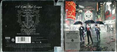 JONAS BROTHERS . CD-LEVY . A LITTLE BIT LONGER