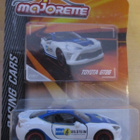 Toyota GT86 Coupe 3 Door Bilstein White Blue Majorette 1:58 - pikkukuva 1