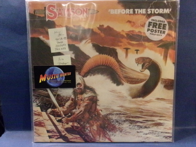 SAMSON - BEFORE THE STORM M-/M- 1ST UK -82 PRESS LP