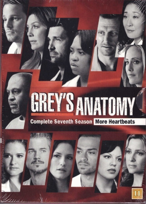 Greyn anatomia - kausi 7 (6 x DVD, 23 jaksoa)