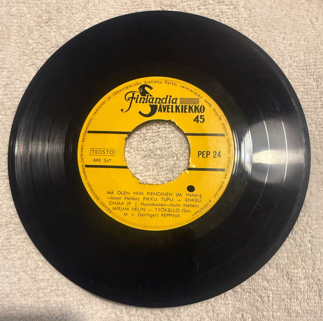 FINLANDIA SÄVELKIEKKO 7" EP - 6 SONGS