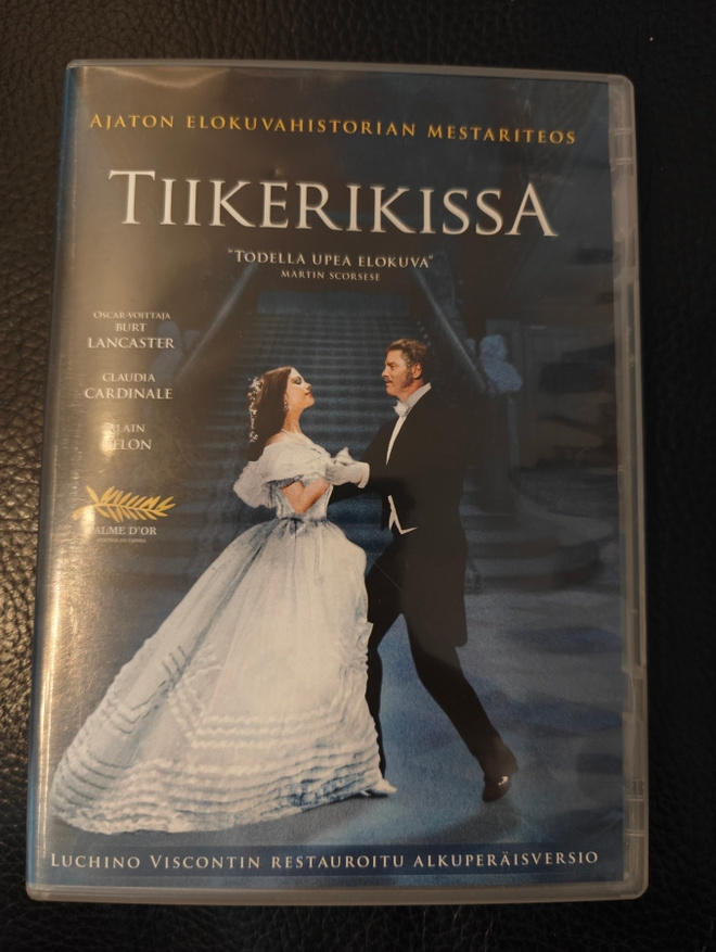 Tiikerikissa - The Leopard (1963) DVD Suomijulkaisu